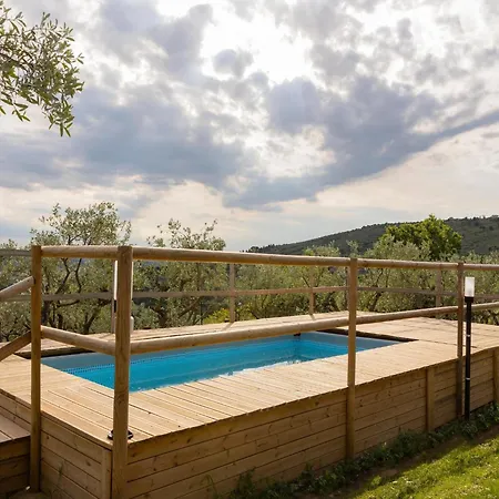 בית נופש On A Picturesque Hillside, Breathtaking Views Of